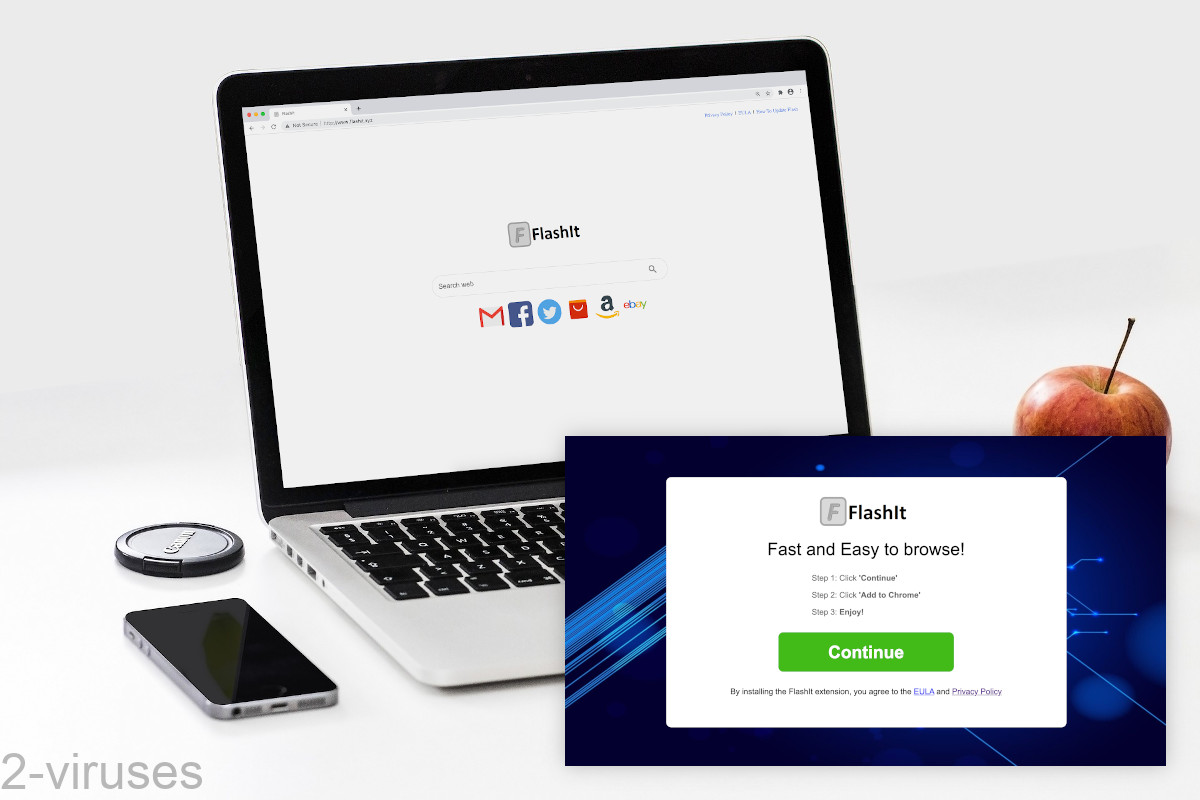 Flashit.xyz is advertised as a "fast and easy" browsing tool.
