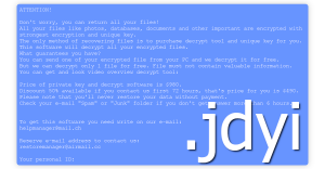 Jdyi Ransomware