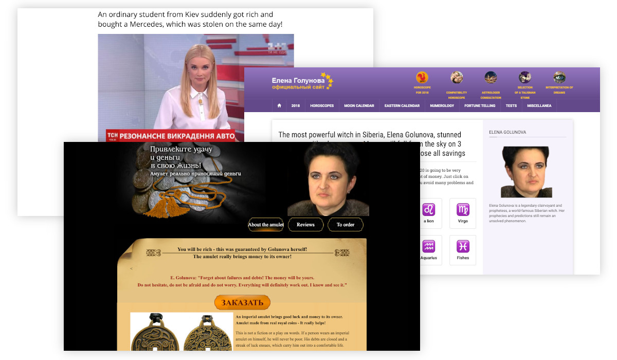 Mydailytips.net advertises the russian money amulet.