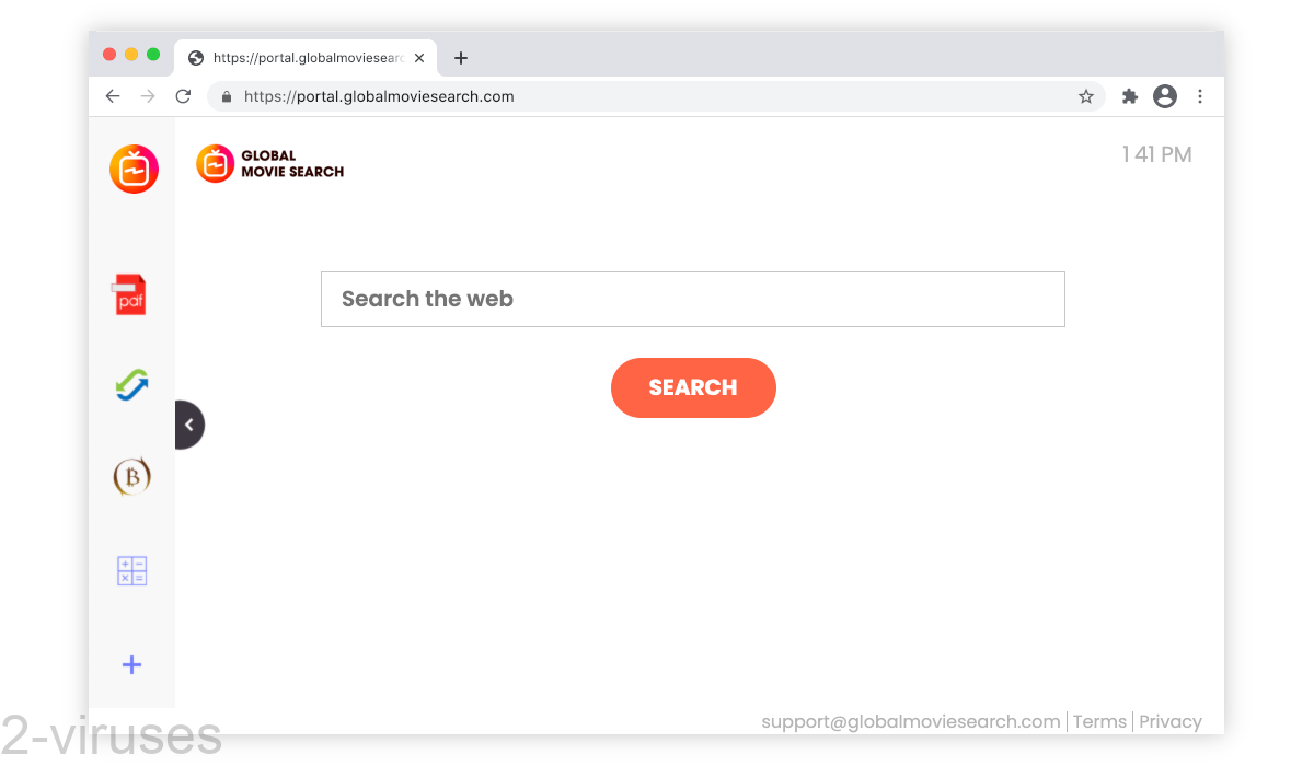 GlobalMovieSearch.com looks neat but users don't really see it.