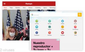 Hastopic.com Ads and Redirects