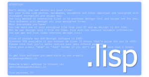 Lisp Ransomware