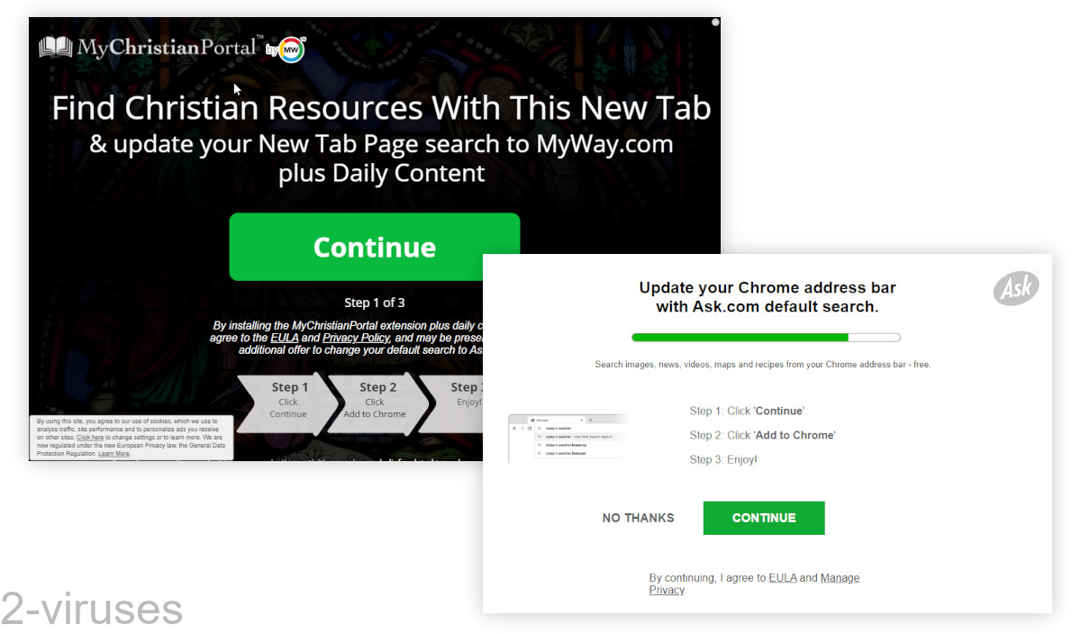 MyChristianPortal advertises Ask.