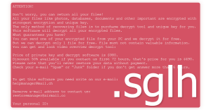 Sglh Ransomware