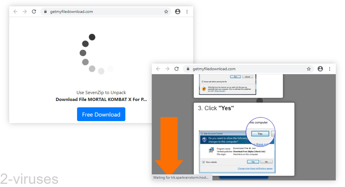 Getmyfiledownload.com uses the file names that it thinks are relevant to you.
