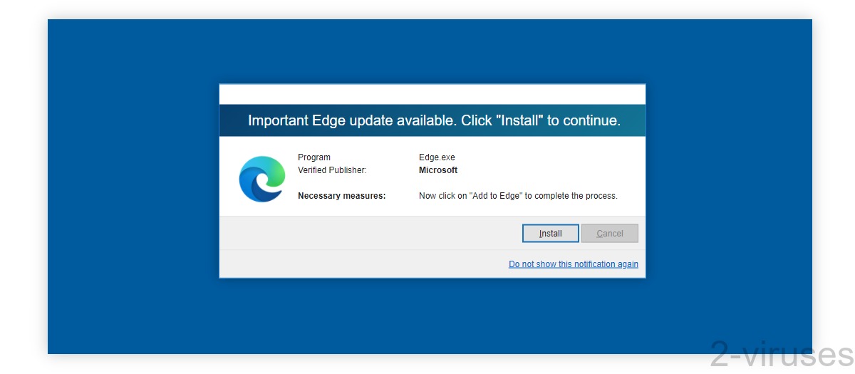 what is microsoft edge virus