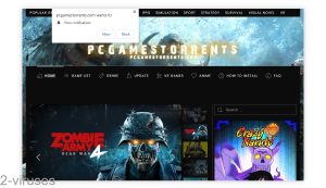 Pcgamestorrents.com Ads and Malware