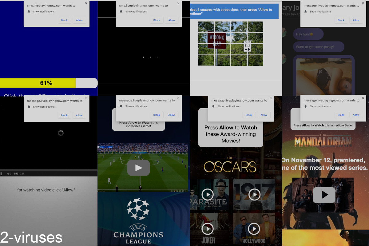 Liveplayingnow.com lies to visitors.