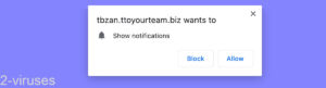 Ttoyourteam.biz Ad Spam