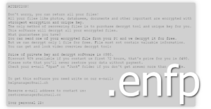 Enfp Ransomware