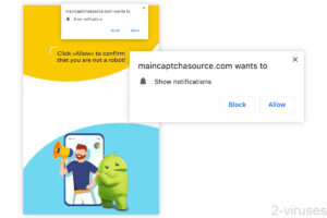 Maincaptchasource.com Ad Spam