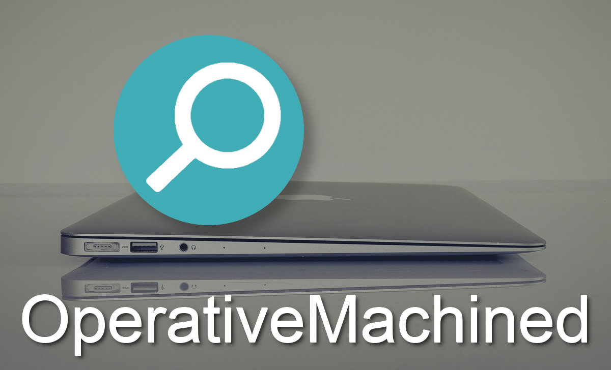 OperativeMachined's icon might be a blue/green circle with a magnifying glass.