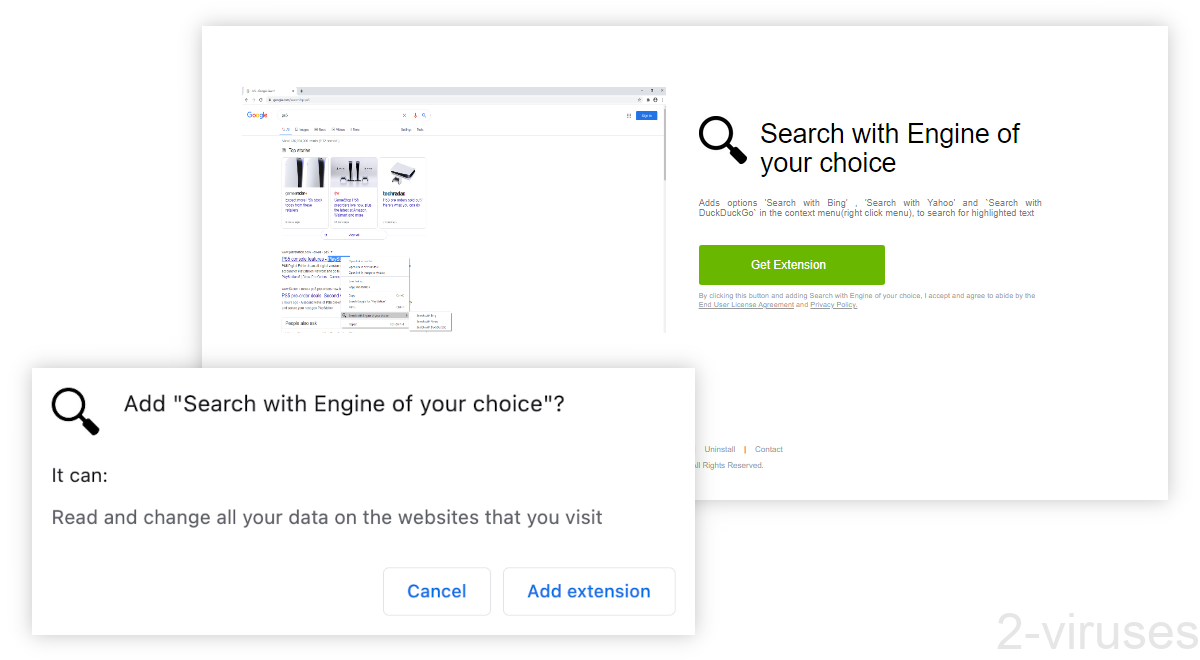 Search-engin-ext.com gest to read your data on all sites.