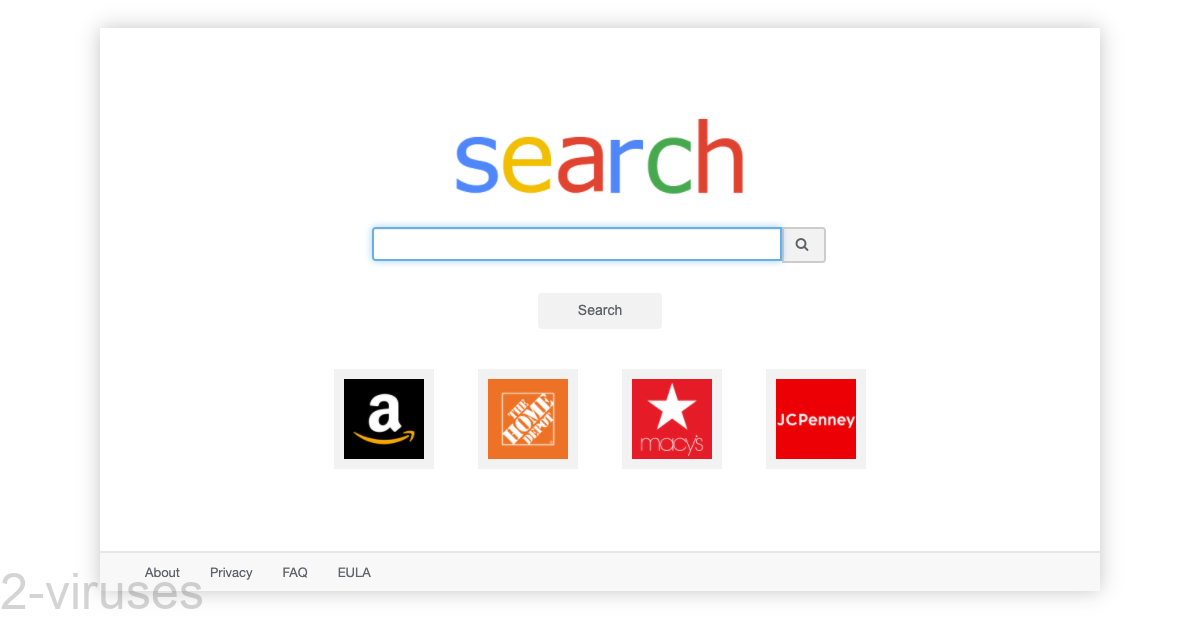 Searchmy.co has a search box and the word "Search" above it in Google's color scheme.