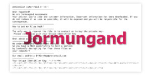 Jormungand Ransomware