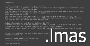 Lmas Ransomware