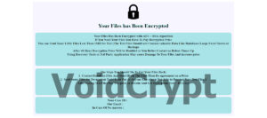 VoidCrypt Ransomware