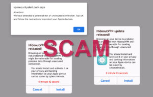 Scam Ads - "Potential Risk of Unsecured Connection"