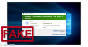 Exodus Wallet Scam