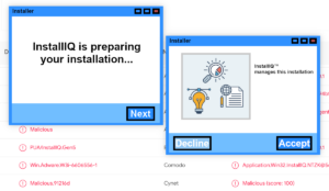 InstallIQ Adware