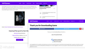 Yopcgames.com - Pirating Spam Site