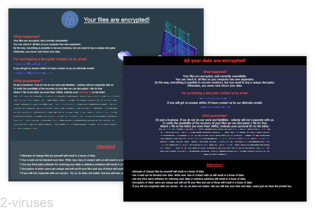 The MedusaLocker ransom notes explain what the extortionists want.