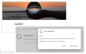 NavFast Potentially Unwanted Add-On