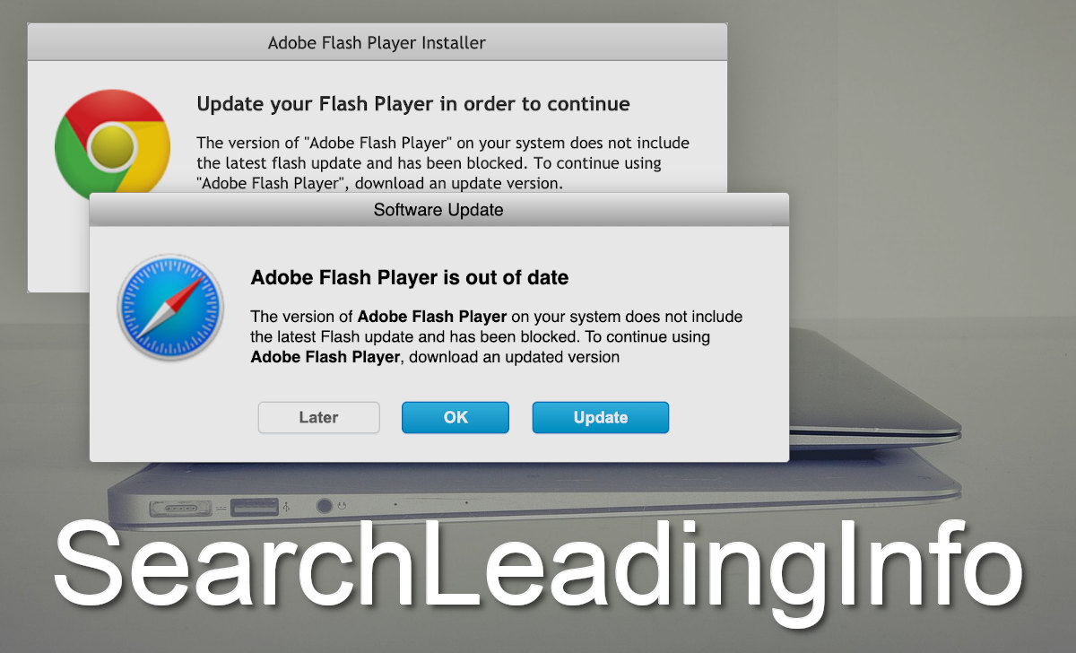 SearchLeadingInfo may be downlaoded from fake software updates.