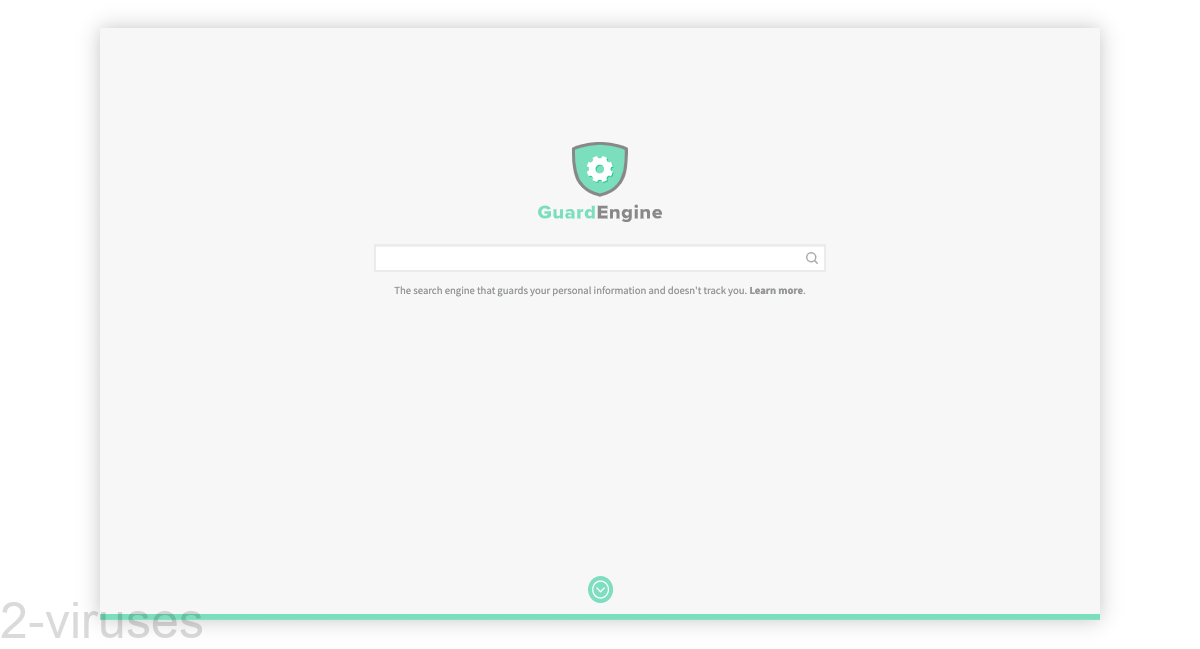 Guardengine.com's home page has a search bar.