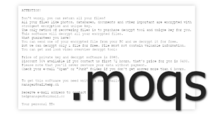 Moqs Ransomware