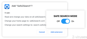 Safe2Search Hijacker